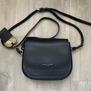 Marc Jacobs New York Mini Rider Crossbody Bag in black in excellent condition